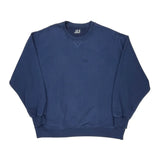 Fruit Of The Loom Sweatshirt - XL Navy Cotton