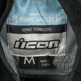 Icon Motorcycle Jacket - Medium Black Polyester