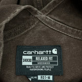 Carhartt Double Knee Overalls - 34W 30L Brown Cotton