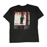 Mana Amar Es Combatir Wwe Graphic T-Shirt - Large Black Cotton