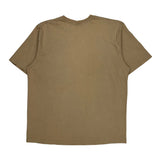 Carhartt T-Shirt - Large Brown Cotton