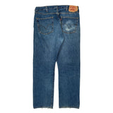 501 Levis Jeans - 38W 34L Blue Cotton