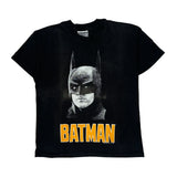 Batman Single Stitch T-Shirt - Large Black Cotton