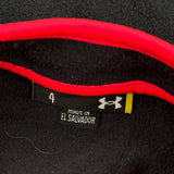 Age 4 Under Armour Fleece - 2XS Black Polyester