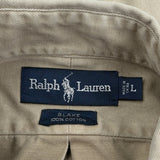 Blake Shirt Ralph Lauren Shirt - Large Beige Cotton