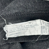 Wrangler Denim Shorts - 29W 9L Black Cotton