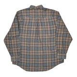 Nautica Checked Shirt - XL Red Cotton