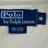 Polo By Ralph Lauren 1/4 Zip - Medium Yellow Cotton