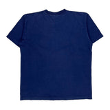 Single Stitch Unbranded T-Shirt - Medium Blue Cotton