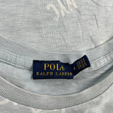 Polo By Ralph Lauren T-Shirt - Medium Blue Cotton