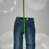 517 Levis Boot Cut Jeans - 25W UK 6 Blue Cotton