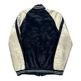 Charlotte Russe Bomber Jacket - Medium Navy Polyester