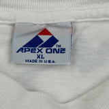 Single Stitch Kansas City Chiefs Apex One Nfl T-Shirt - XL White Cotton