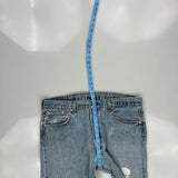 501 Levis Jeans - 36W 26L Light Wash Cotton