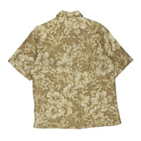 Consensus Floral Hawaiian Shirt - Medium Beige Viscose