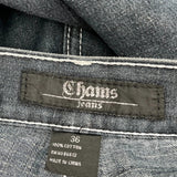 Chams Studded Jeans - 36W 31L Dark Wash Cotton