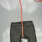 Schmidt Cargo Carpenter Trousers - 36W 30L Grey Cotton