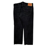 501 Levis Jeans - 36W 30L Black Cotton
