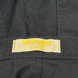 Wrangler Cargo Pants - 34W 30L Black Cotton