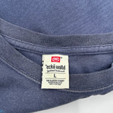 Ecko Unltd Graphic T-Shirt - Large Navy Cotton