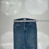 Levis 501 Jeans - 33W 31L Blue Denim