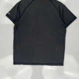 Carhartt T-Shirt - Medium Black Cotton