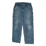 Carhartt Carpenter Jeans - 34W 30L Blue Cotton