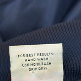 Made In USA Richard A. Leslie Varsity Jacket - XL Navy Polyester