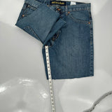 Nautica Denim Shorts - 32W 9L Blue Cotton