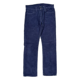 Levis Slim Cord Pants - 31″ Waist Blue Cotton Blend