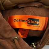 Bayshore Home Sales Port Authority Jacket - 2XL Brown Cotton Blend