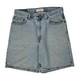Levis Denim Shorts - 32W 9L Light Wash Cotton