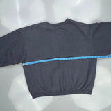 Champion Sweatshirt - Large Gray Cotton