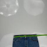 501 Levis Jeans - 35W 26L Blue Cotton