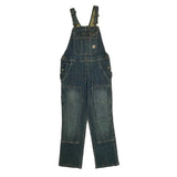 Carhartt Double Knee Overalls - 34W 30L Dark Wash Denim