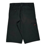 Dickies Chino Shorts - 32W 12L Black Polyester Blend