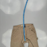 Gap Carpenter Pants - 30W 30L Beige Cotton