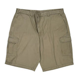 Dickies Cargo Shorts - 42″ Waist Beige Cotton