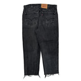 Levis Jeans - 32W 28L Black Denim