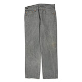 501 Levis Jeans - 36W 32L Gray Cotton
