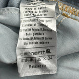 Carhartt Jeans - 34W 34L Light Wash Cotton Blend