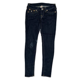 True Religion Skinny Jeans - 33W UK 12 Dark Wash Cotton