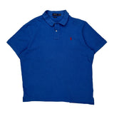 Polo By Ralph Lauren Polo Shirt - 2XL Blue Cotton