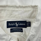 Yarmouth Ralph Lauren Shirt - XL White Cotton