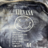 Nirvana Band T-Shirt - Medium Black Cotton