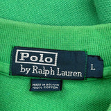 Polo By Ralph Lauren Polo Shirt - Large Green Cotton