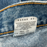 Levis 550 Jeans - 32W US 10 Blue Cotton