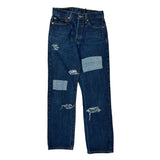 501 Levis Jeans - 29W UK 10 Blue Denim
