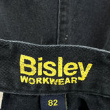 Bisley Cargo Shorts - 26W 9L Black Cotton