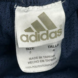Age 4 Adidas Cargo Track Pants - Small Navy Polyester
